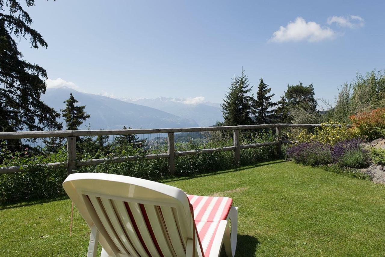 Hotel-Restaurant Le Mont Paisible, Crans-Montana Extérieur photo